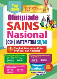 Top Juara Olimpiade Sains Nasional (OSN) Matematika SD/MI — M.Sc. — sampul