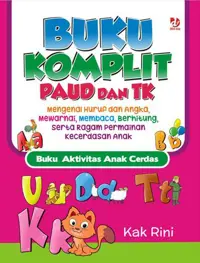 Buku Komplit Paud TK — Kak Rini — sampul