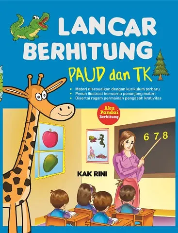 Buku Lancar Berhitung PAUD Dan TK oleh Kak Rini