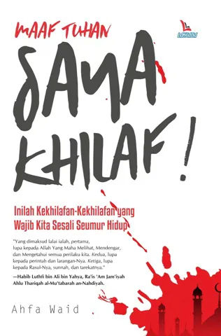 Buku Maaf Tuhan, Saya Khilaf! oleh Ahfa Waid