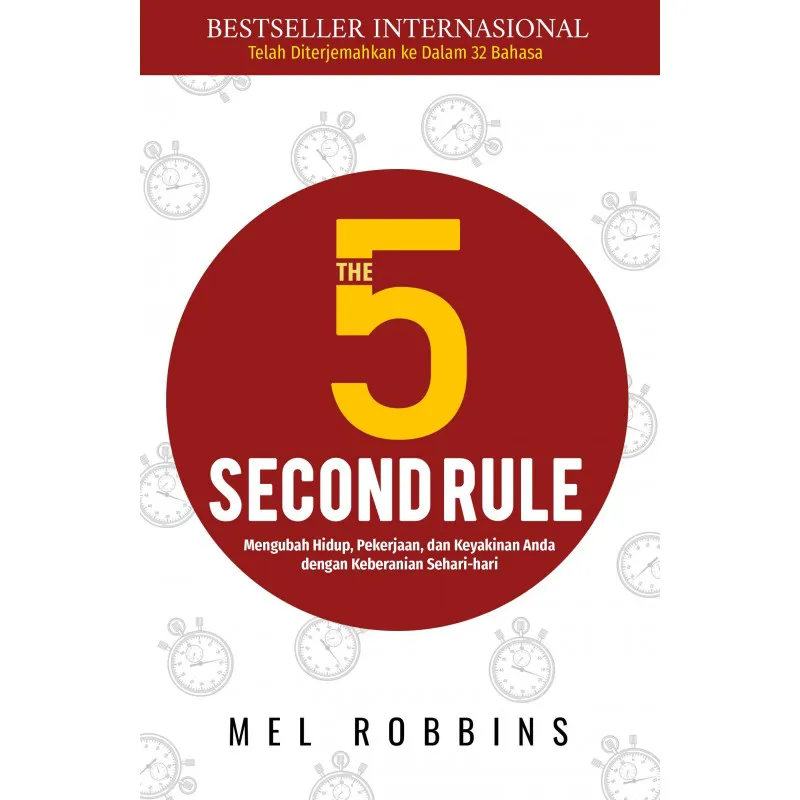 Buku  5 Second rule  oleh Mel Robbins