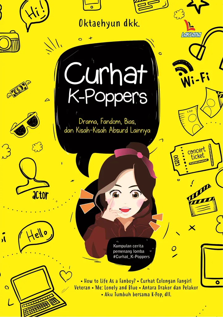 Buku Curhat K-Poppers oleh Oktaehyun dkk.