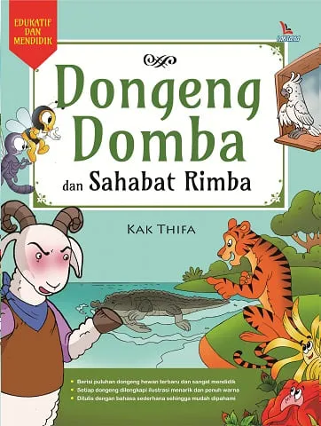 Buku Dongeng Domba dan Sahabat Rimba oleh KakThifa