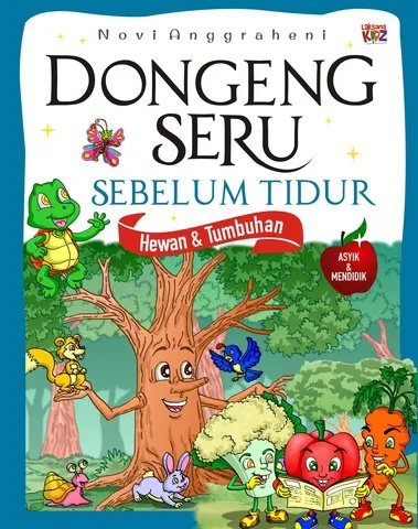 Buku Dongeng Seru Sebelum Tidur (Hewan & Tumbuhan) oleh Novi Anggraheni