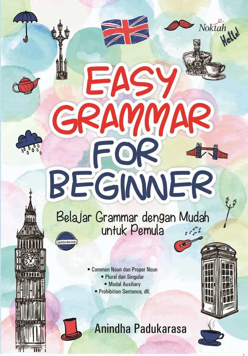 Buku Easy Grammar For Beginner oleh Anindha Padukarsa