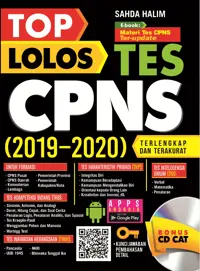 Top Lolos Tes CPNS (2019-2020) — Sahda Halim — sampul
