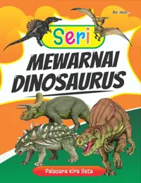 Seri Mewarnai Dinosaurus — Palasara Kira Seta — sampul