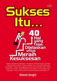 Sukses Itu… — Widarko Bangkit — sampul