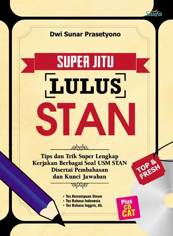 Buku Super Jitu Lulus STAN (Bonus CD) oleh Dwi Sunar Prasetyono