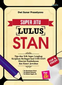 Super Jitu Lulus STAN (Bonus CD) — Dwi Sunar Prasetyono — sampul