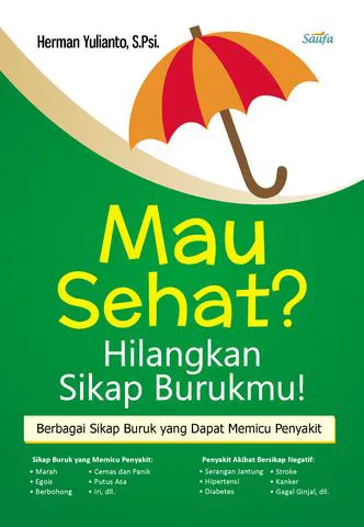Buku Mau Sehat? Hilangkan Sikap Burukmu! oleh S.Psi., Herman Yulianto