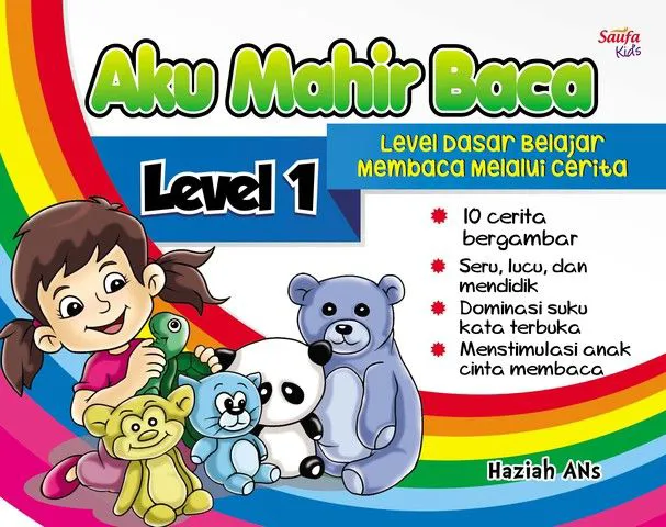 Buku Aku Mahir Baca Level 1 oleh Haziah Ans