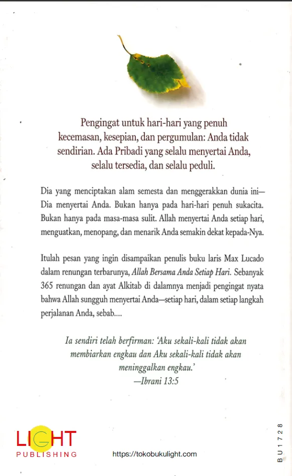 Buku Allah Bersama Anda Setiap Hari – Renungan 365 Hari oleh Max Lucado