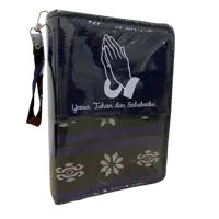 Buku Sampul Cover Alkitab Kristen Katolik Ukuran Sedang 052 - KJ Kidung Jemaat Motif Jeans Batik Puji syukur Madah Bakti Besar — gambar 4