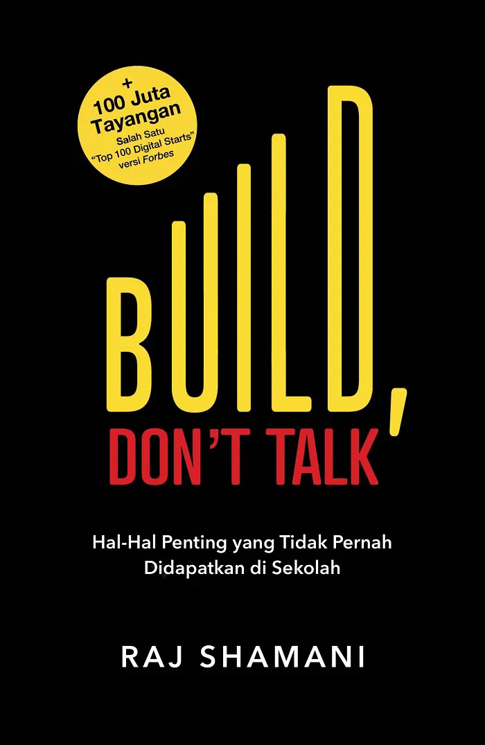 Buku Build, Don't Talk oleh Raj Shamani