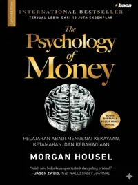 Buku The Psychology of Money Cover Black (Limited Edition) oleh Morgan Housel — gambar 1