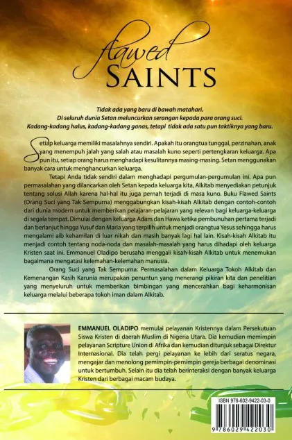 Buku Flawed Saints - Orang-orang Suci yang Tak Sempurna oleh Emmanuel Oladipo
