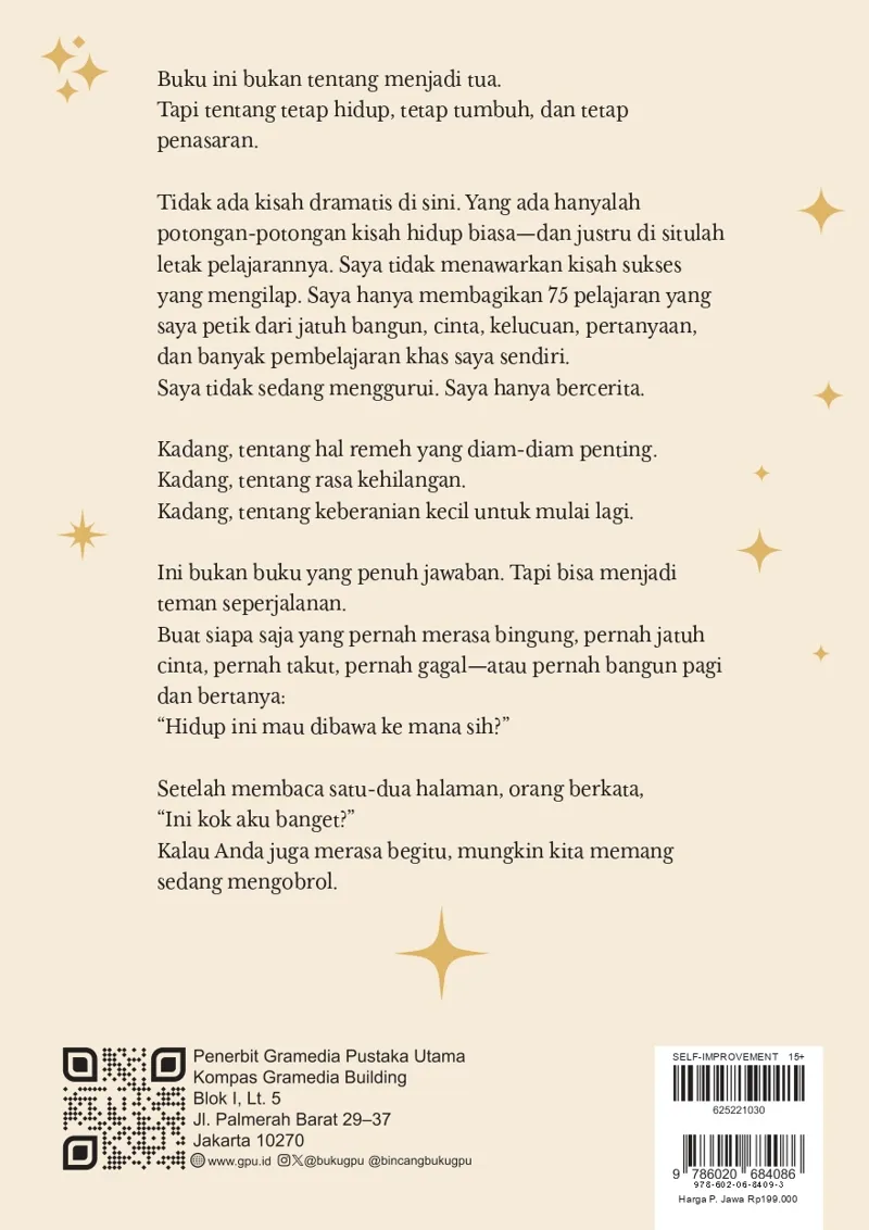 Buku Catatan Seorang Pejalan: 75 Pelajaran Kehidupan oleh Eileen Rachman