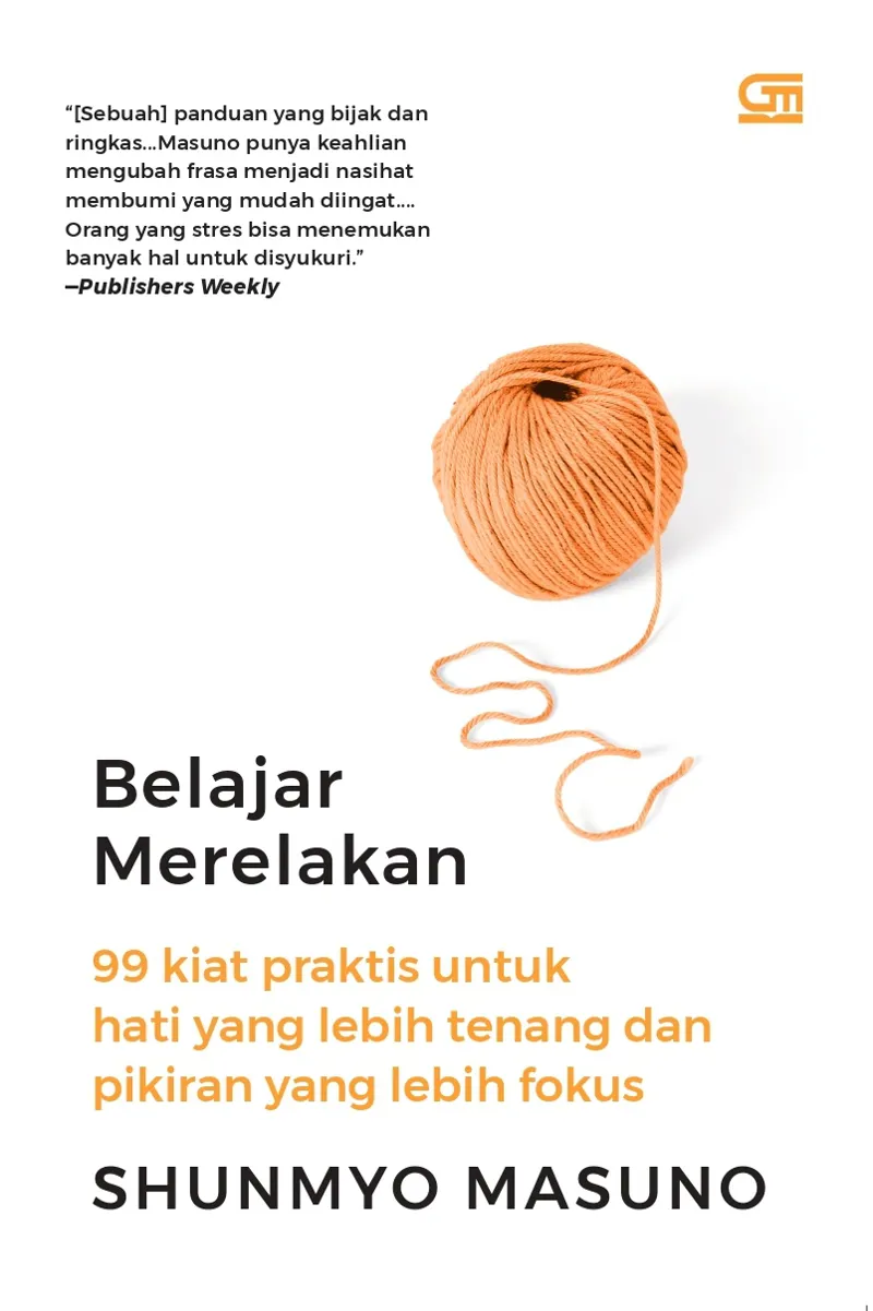 Buku Belajar Merelakan oleh Shunmyo Masuno