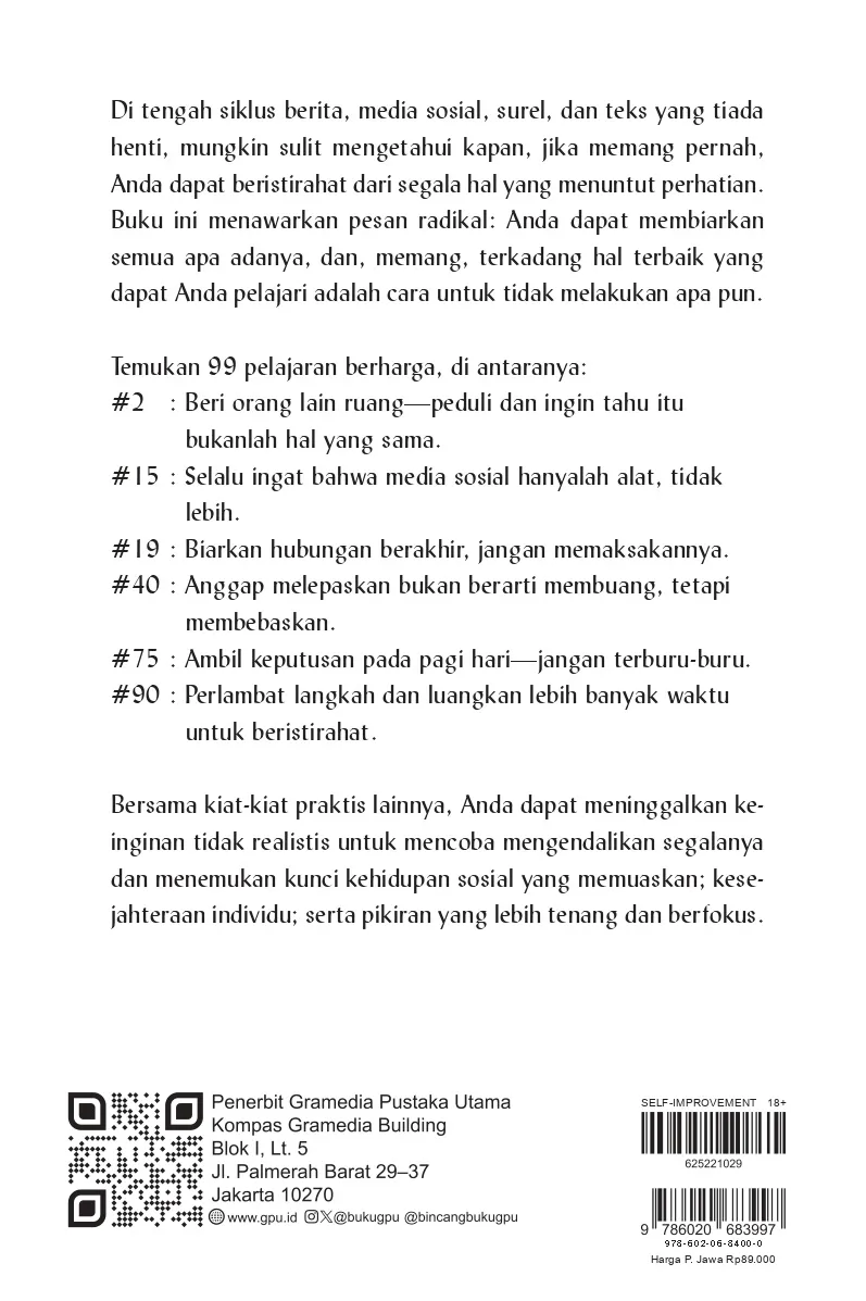 Buku Belajar Merelakan oleh Shunmyo Masuno